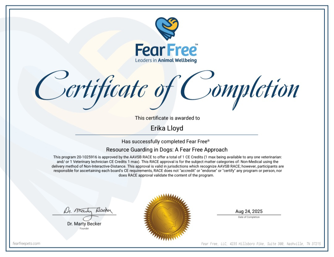 Resource Guarding Certification